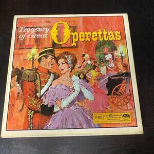 Treasury of Great Operettas 12" Vinyl LP Record